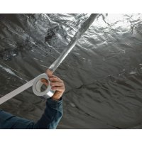Лента клейкая алюминиевая 50*10м