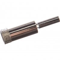 Сверло алмаз. по стеклу и керамич. плитке 35*55мм.6-гранный хвостовик, с ц/сверлом Сибертех