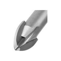 Сверло по керамической плитке 12мм крест. пласт. 6-ти гр. хвостовик Denzel