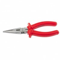 Длинногубцы 160мм прямые шлифов. пластм.  MATRIX