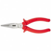 Длинногубцы 180мм прямые шлифов. пластм.  MATRIX