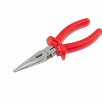 Длинногубцы 180мм прямые шлифов. пластм.  MATRIX