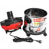 Пылесос стр. Зубр ПУ-20-1400 М3-20 20л 1400Вт сух/влаж, нерж. корп