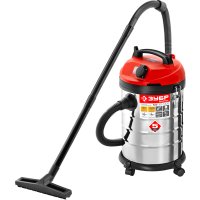 Пылесос стр. Зубр ПУ-30-1400 М3 30л 1400Вт сух/влаж, нерж. корп