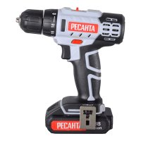 Дрель аккумуляторная ДА-18-2ЛК Ресанта