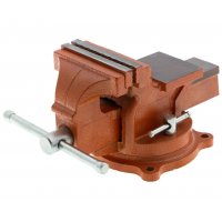 Тиски слесарные 200мм поворотные с наковальней