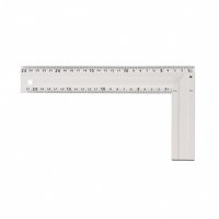 Угольник 250мм алюминевый литой Матрих