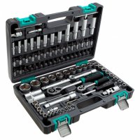 Набор инструмента 1/2, 1/4,  CrV пластиковый (94 предм) STELS