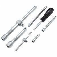 Набор инструмента 1/2, 1/4,  CrV пластиковый (94 предм) STELS