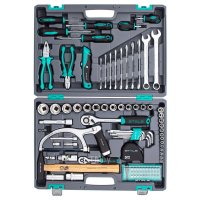 Набор инструмента 1/2, 1/4, пластиковый кейс (98 предм) STELS