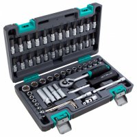 Набор инструментов 1/4 CrV 57 предметов STELS