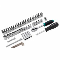 Набор инструментов 1/4 CrV 57 предметов STELS