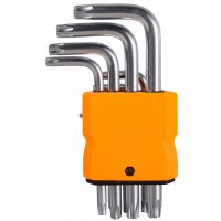 Набор ключей имбусовых TORX, 9 шт. T10-T50 Вихрь