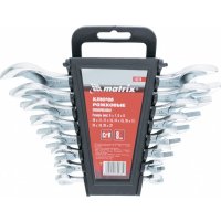 Набор ключей рожковых 6*22мм (8шт) хромированные MATRIX