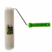 Валик из натурального меха с ручкой 250мм. Сибртех