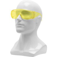 Очки защитные открыт. типа, желтые, ударопрочный поликарбонат