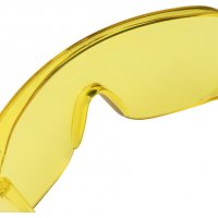 Очки защитные открыт. типа, желтые, ударопрочный поликарбонат