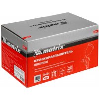 Краскораспылитель пневмат. с верхним бачком  600мл Matrix