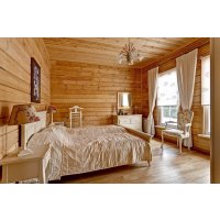 Уголок деревянный 40*40*3000 (Голубой)