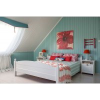 Уголок деревянный 40*40*3000 (Голубой)