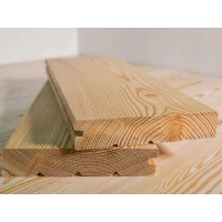 Доска пола лиственница 28*138*6,0м сорт АВ (3шт в упак)(2,484 м2)