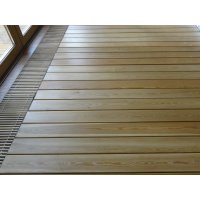 Палубная доска лиственница 28*140*6м сорт АВ (3шт в упак)(2,52 м2)