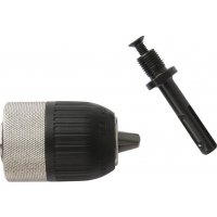 Патрон для перфоратора быстрозажимной 13мм 1/2-20 + переходник Практика