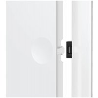 Люк ревизионный LN фланец 100х100 нажимной 120х120 пластик EVECS