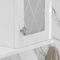 Зеркало-шкаф 55 см МИЛЕНА с подсветкой правое