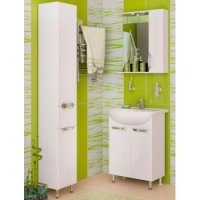 Зеркало-шкаф 60 см ДЖИКА с правый с подсветкой