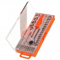 Набор инструментов CrV сталь, кейс (36 предм) BARTEX