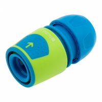 Соединитель для шланга быстросъемный с автоспотопом  1/2*3/4 PALISAD