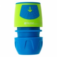 Соединитель для шланга быстросъемный с автоспотопом  1/2*3/4 PALISAD