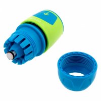 Соединитель для шланга быстросъемный с автоспотопом  1/2*3/4 PALISAD