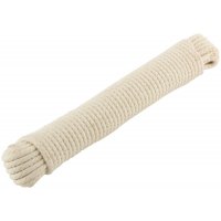 Верёвка х/б вязанная 6мм.  15м.  70кгс.