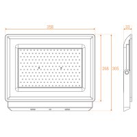 Прожектор светод. Wolta 200W IP65 6000К