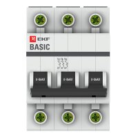 Автом. выкл. 3п 50А  EKF Basik