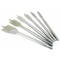 Набор свёрл по дереву перовых 10-12-16-18-20-25 мм 6шт удл. 300мм MATRIX