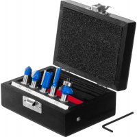 Набор фрез профильных по дереву 5шт ЗУБР