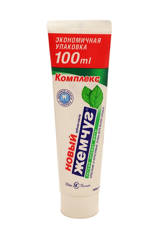 Зубная паста Новый жемчуг комплекс 100г
